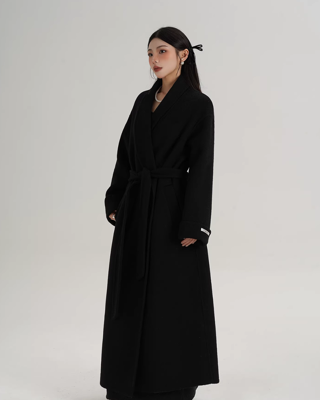 Elegant Long Wool Coat Elegant Long Wool Coat