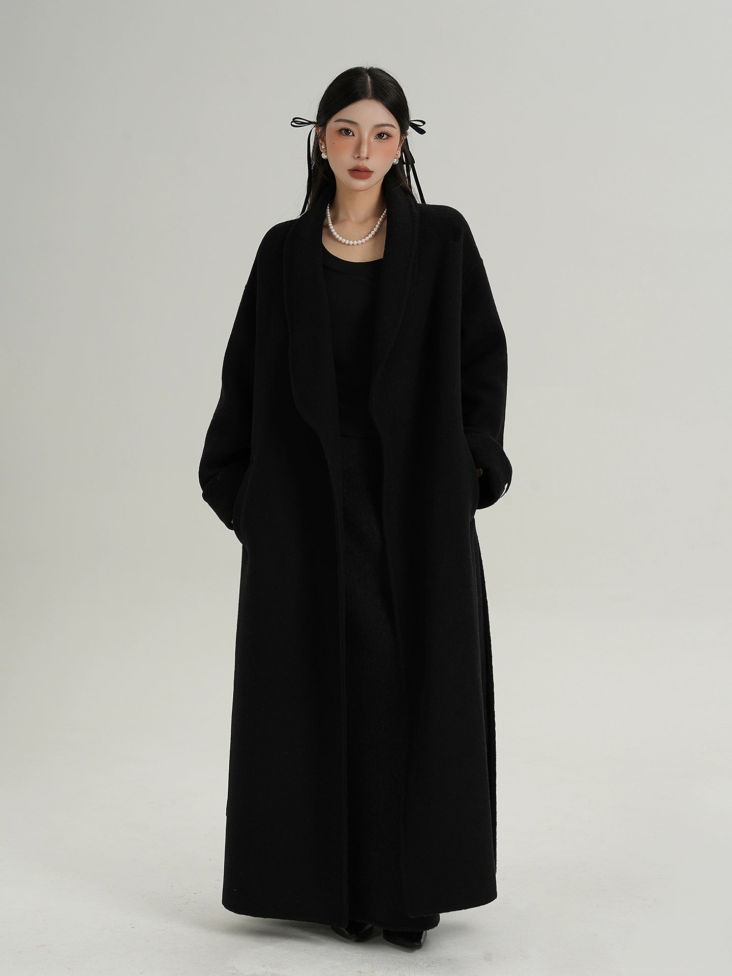 Elegant Long Wool Coat Elegant Long Wool Coat