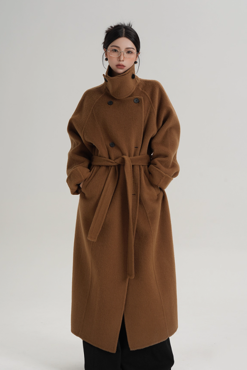Elegant Long Wool Coat