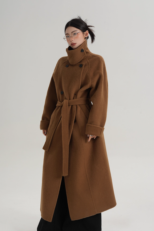 Elegant Long Wool Coat