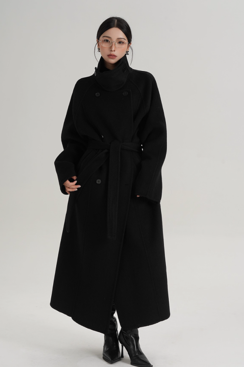 Elegant Long Wool Coat