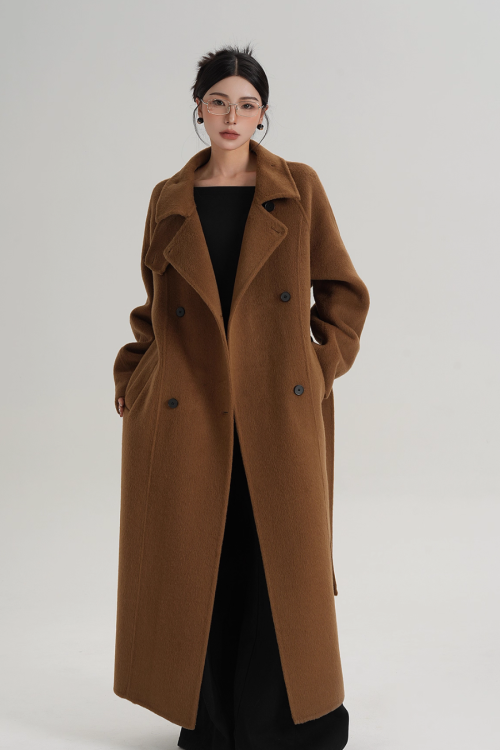 Elegant Long Wool Coat