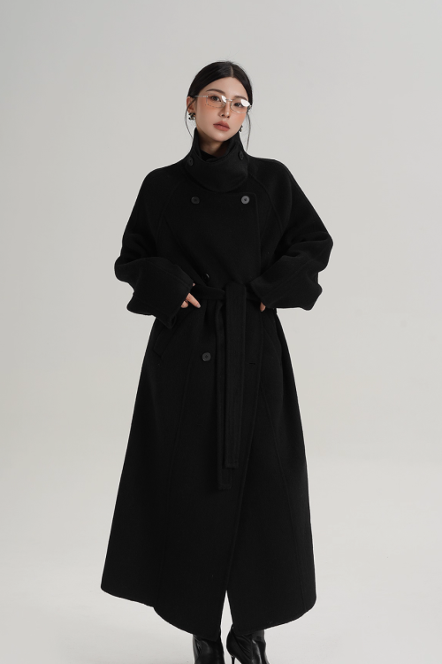 Elegant Long Wool Coat