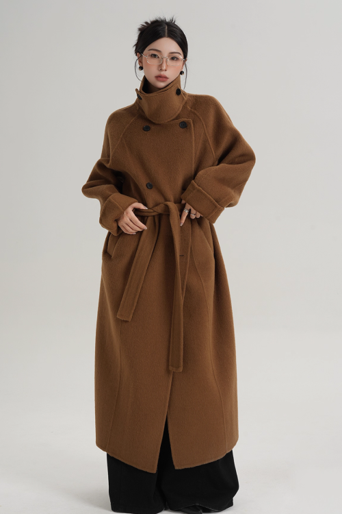 Elegant Long Wool Coat