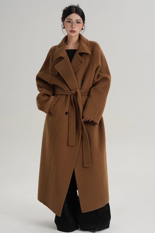 Elegant Long Wool Coat