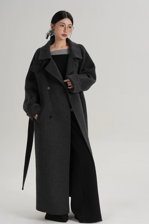 Elegant Long Wool Coat