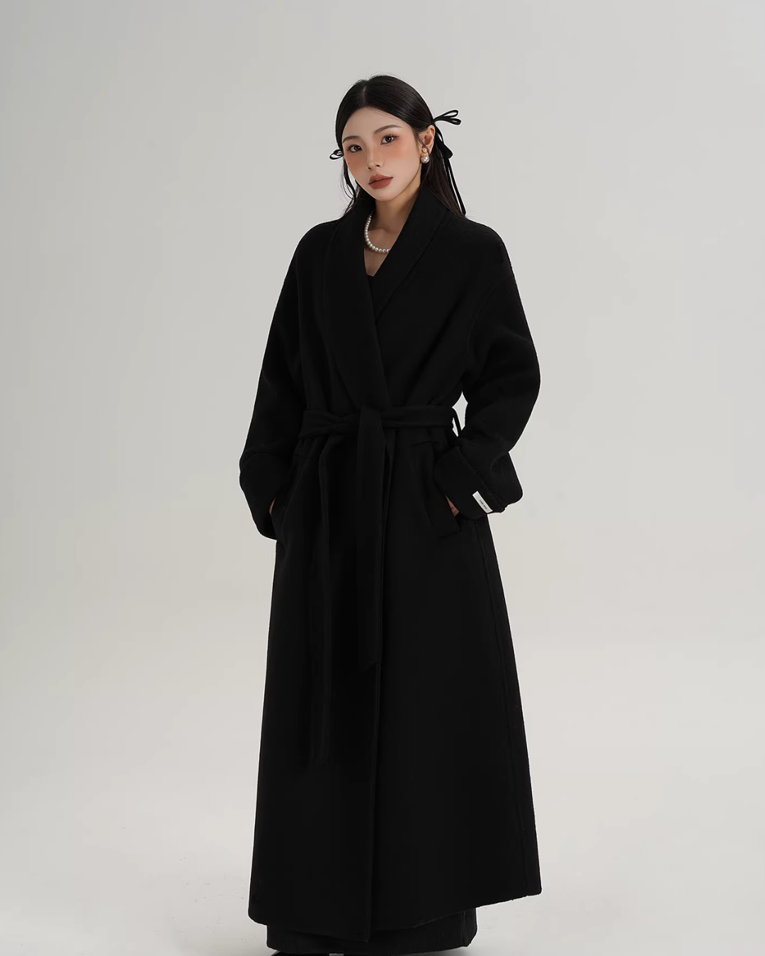 Elegant Long Wool Coat Elegant Long Wool Coat