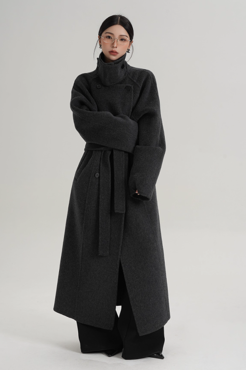 Elegant Long Wool Coat