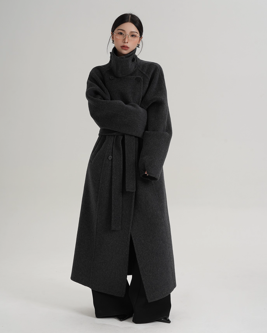 Elegant Long Wool Coat Elegant Long Wool Coat