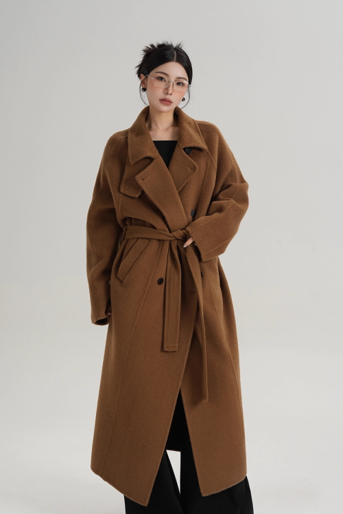 Elegant Long Wool Coat