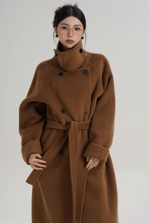 Elegant Long Wool Coat