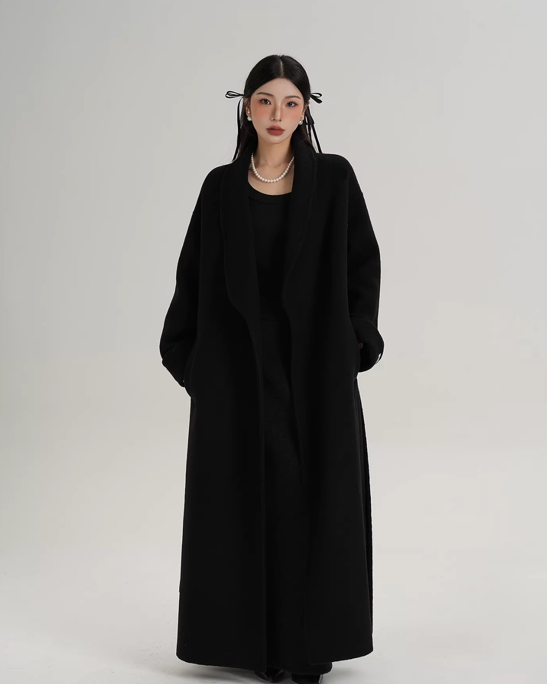 Elegant Long Wool Coat Elegant Long Wool Coat