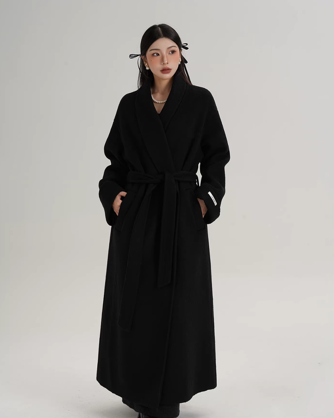 Elegant Long Wool Coat Elegant Long Wool Coat