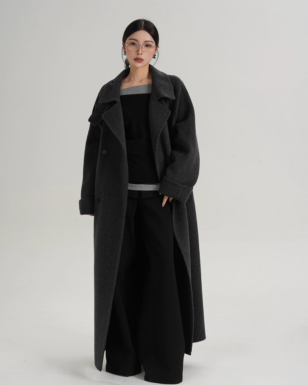 Elegant Long Wool Coat Elegant Long Wool Coat