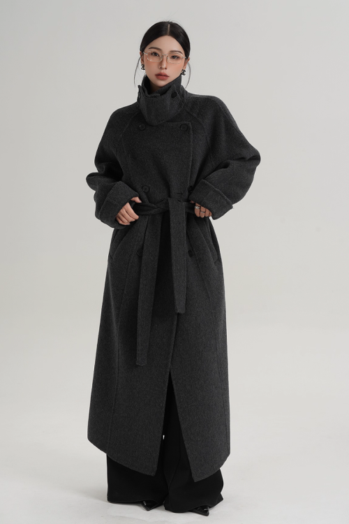 Elegant Long Wool Coat