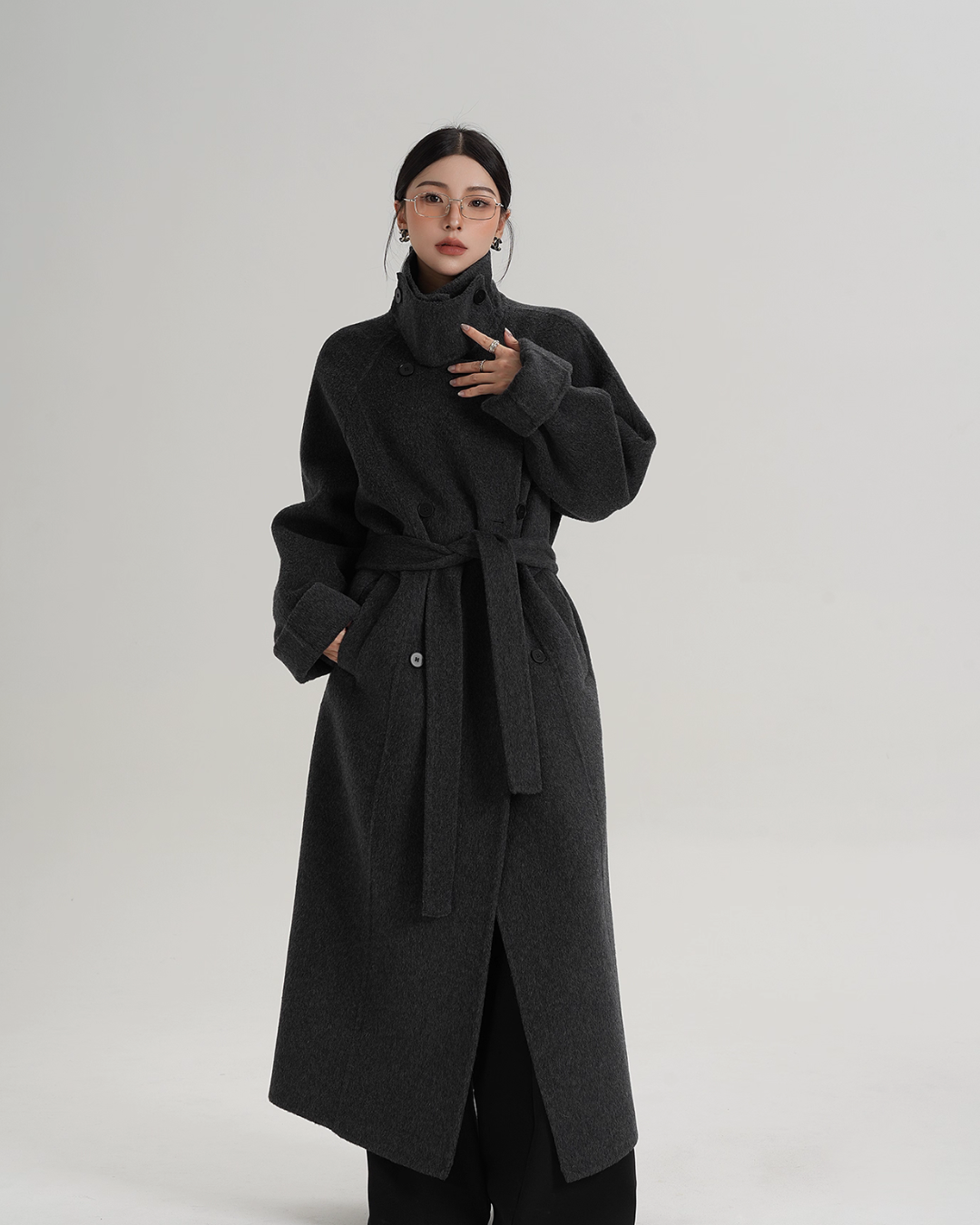 Elegant Long Wool Coat Elegant Long Wool Coat