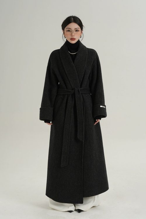 Elegant Long Wool Coat