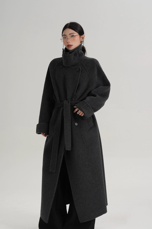 Elegant Long Wool Coat