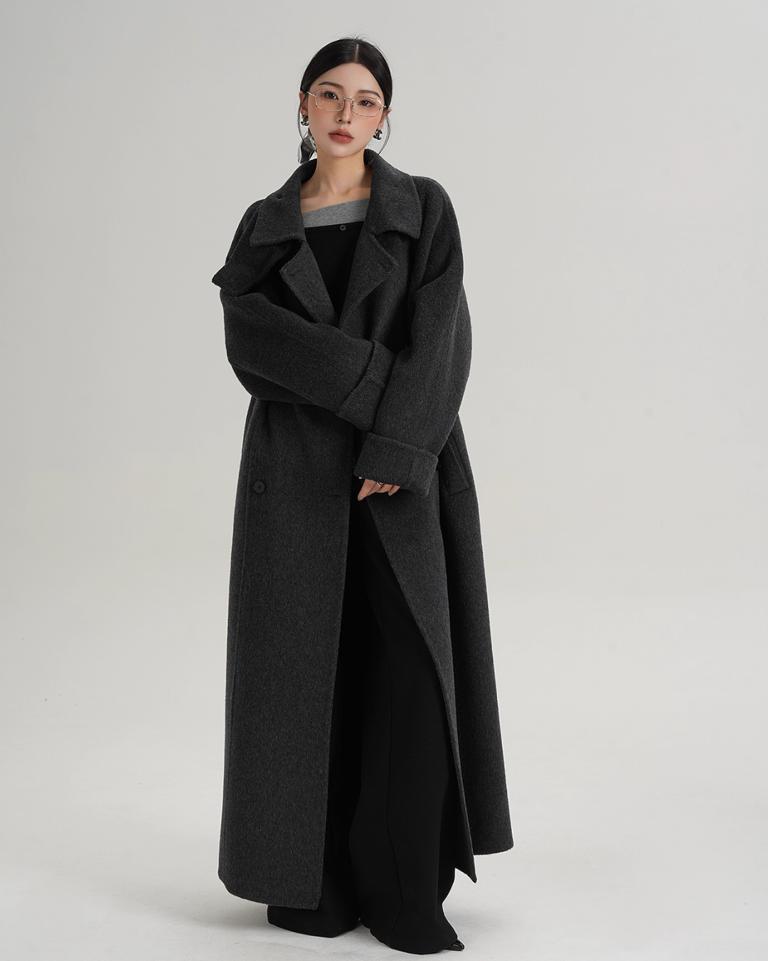 Elegant Long Wool Coat Elegant Long Wool Coat
