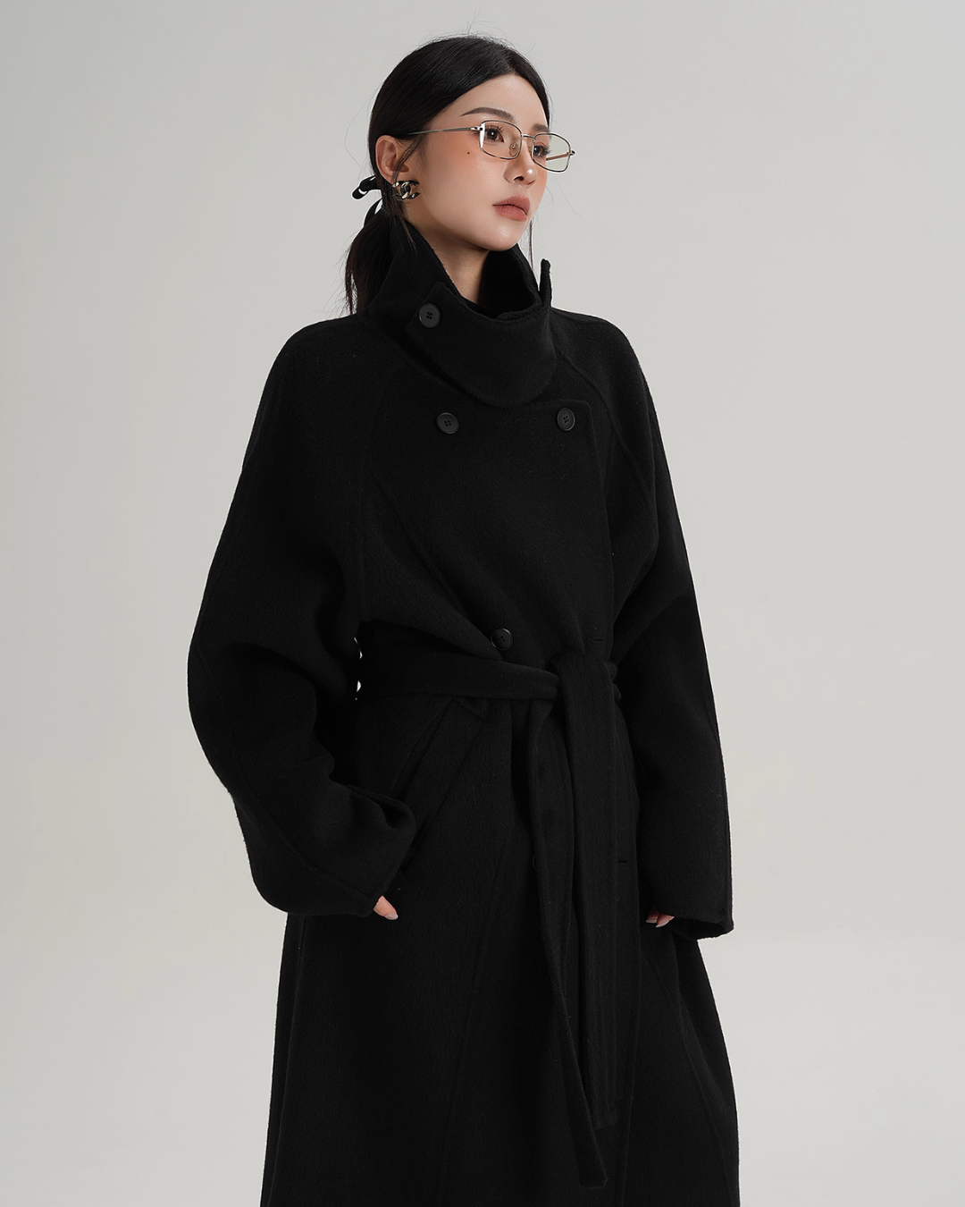 Elegant Long Wool Coat Elegant Long Wool Coat