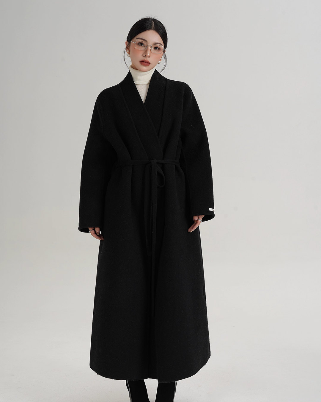 Elegant Wool Long Coat Elegant Wool Long Coat