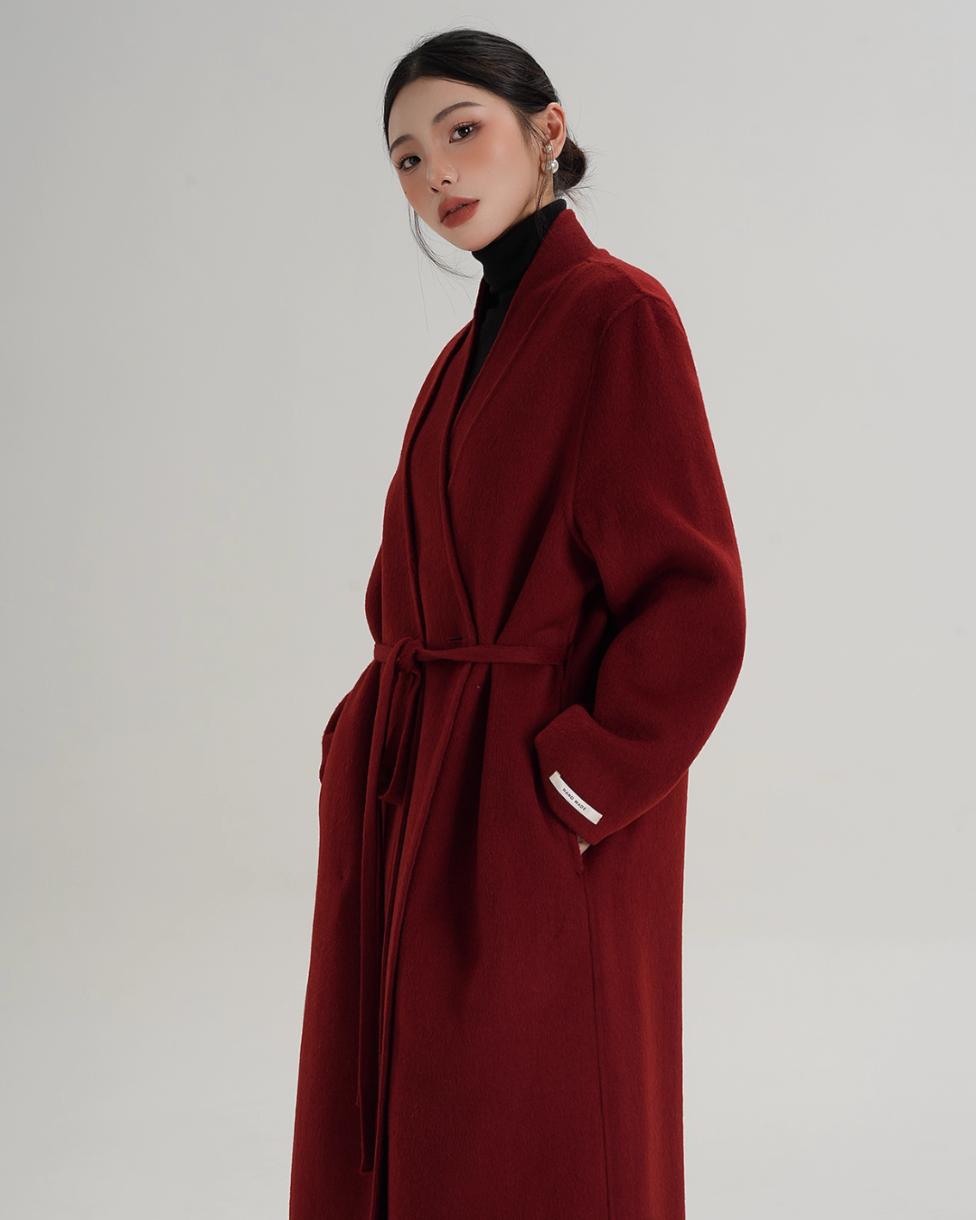 Elegant Wool Long Coat Elegant Wool Long Coat