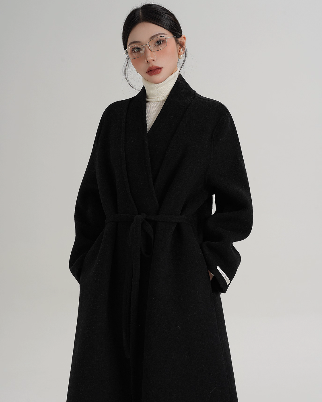 Elegant Wool Long Coat Elegant Wool Long Coat