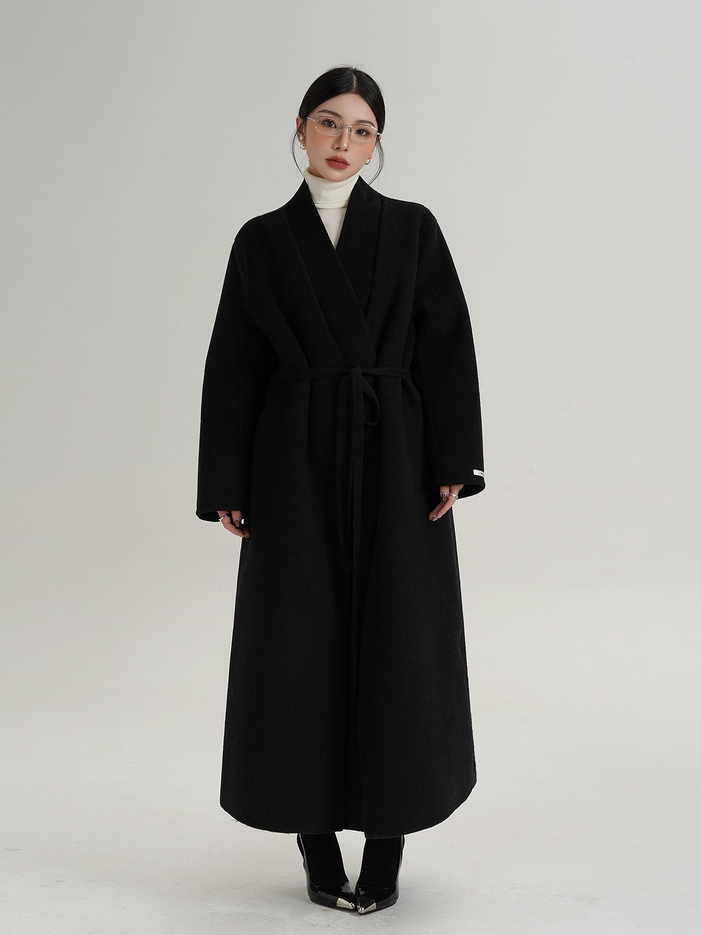 Elegant Wool Long Coat Elegant Wool Long Coat