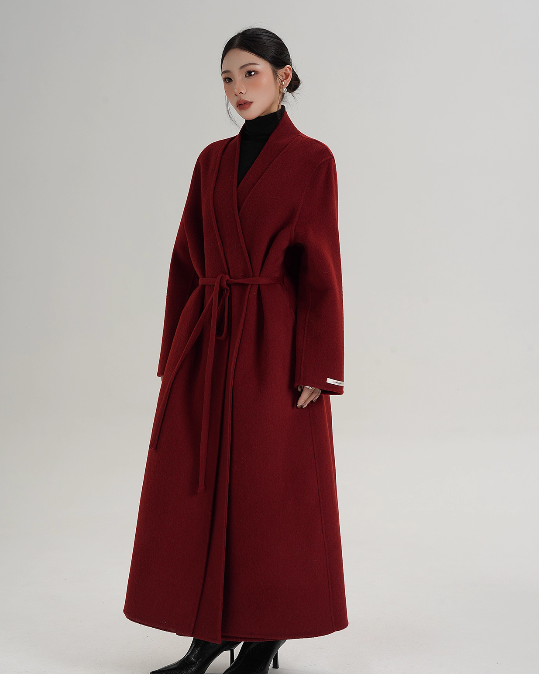 Elegant Wool Long Coat Elegant Wool Long Coat