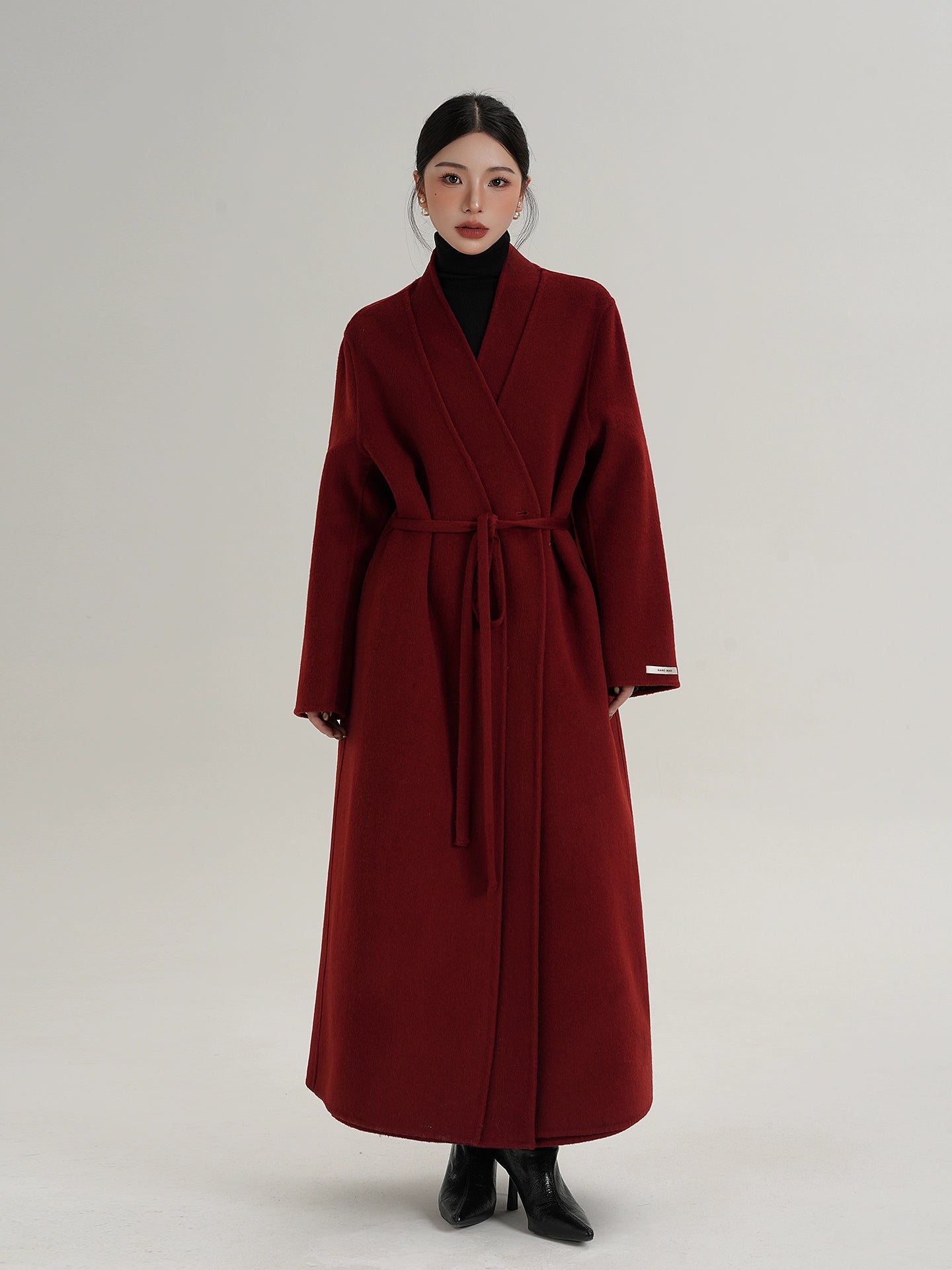 Elegant Wool Long Coat Elegant Wool Long Coat