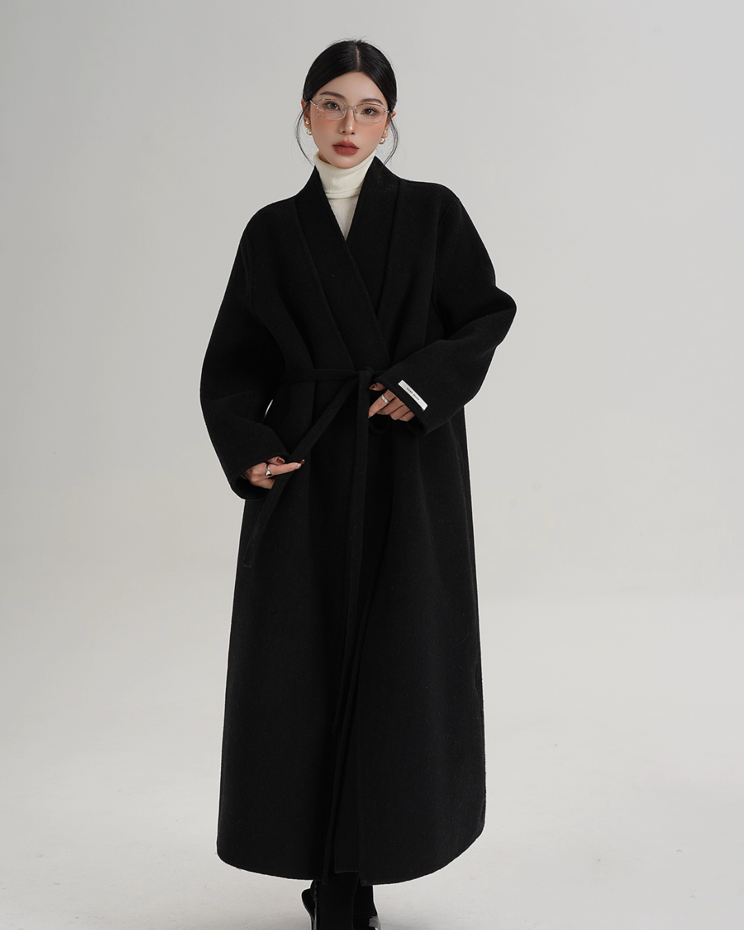 Elegant Wool Long Coat Elegant Wool Long Coat