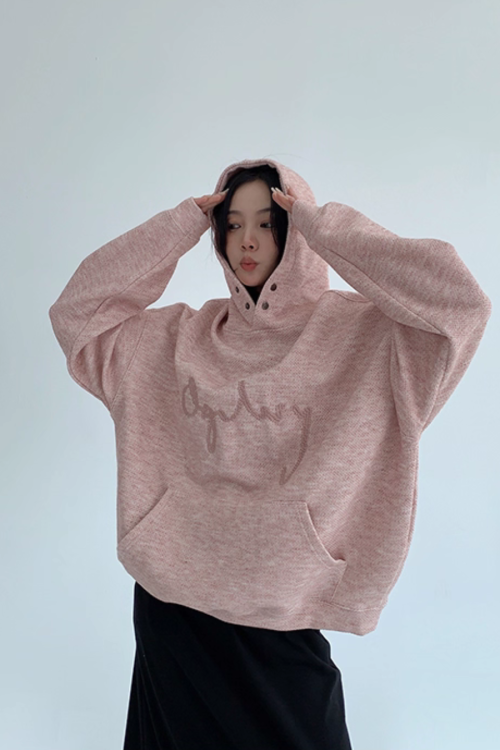 Embroidered Logo Hoodie