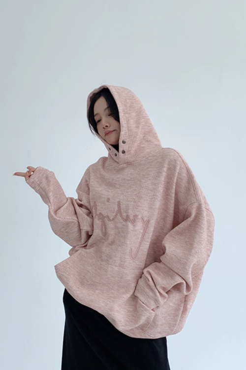 Embroidered Logo Hoodie