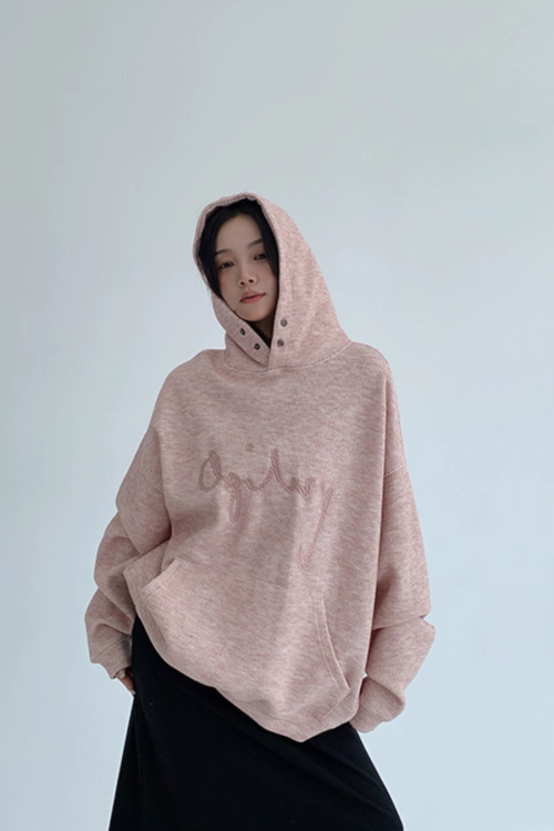 Embroidered Logo Hoodie