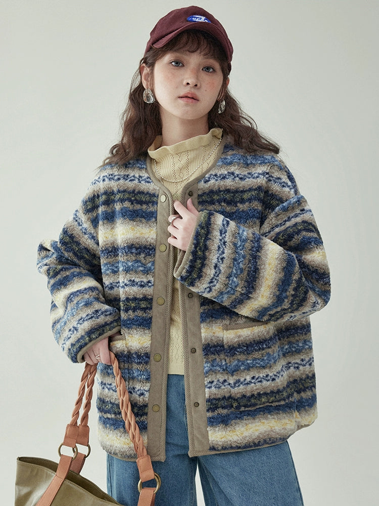 Ethnic Pattern Knit Jacket Ethnic Pattern Knit Jacket