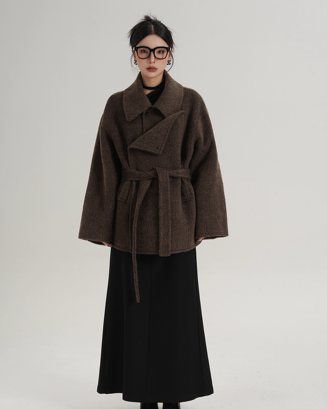 Fake Wool Trench Coat Fake Wool Trench Coat