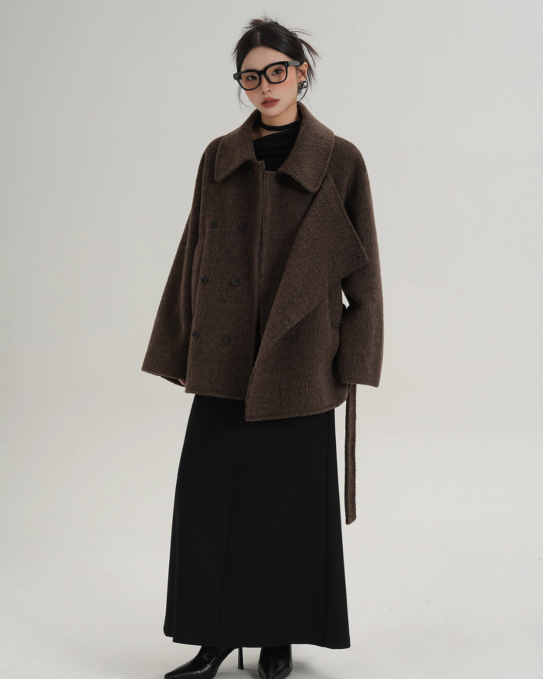 Fake Wool Trench Coat Fake Wool Trench Coat