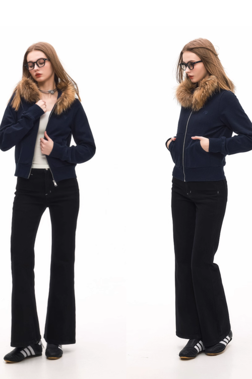 Far Hood Zip Up Hoodie