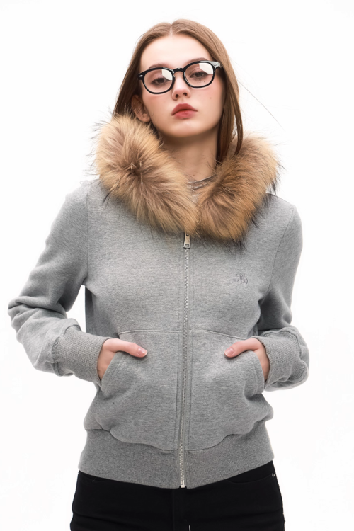 Far Hood Zip Up Hoodie