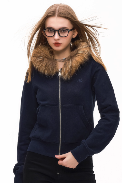 Far Hood Zip Up Hoodie