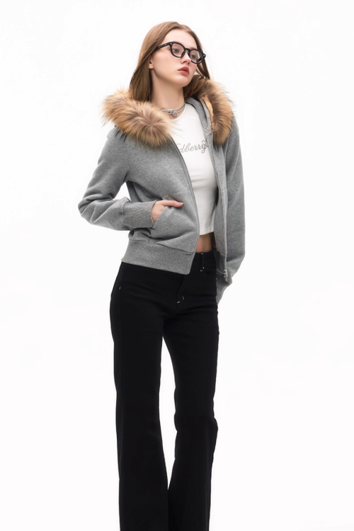 Far Hood Zip Up Hoodie