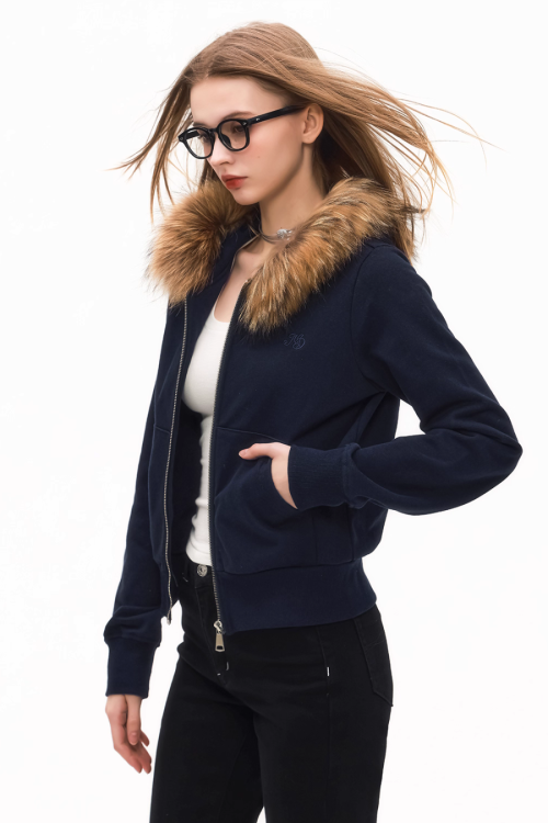 Far Hood Zip Up Hoodie