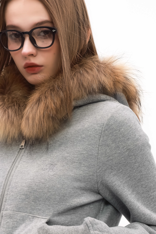 Far Hood Zip Up Hoodie