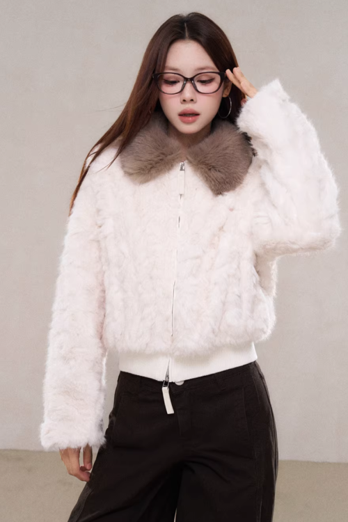 Faux Fur Fluffy Jacket