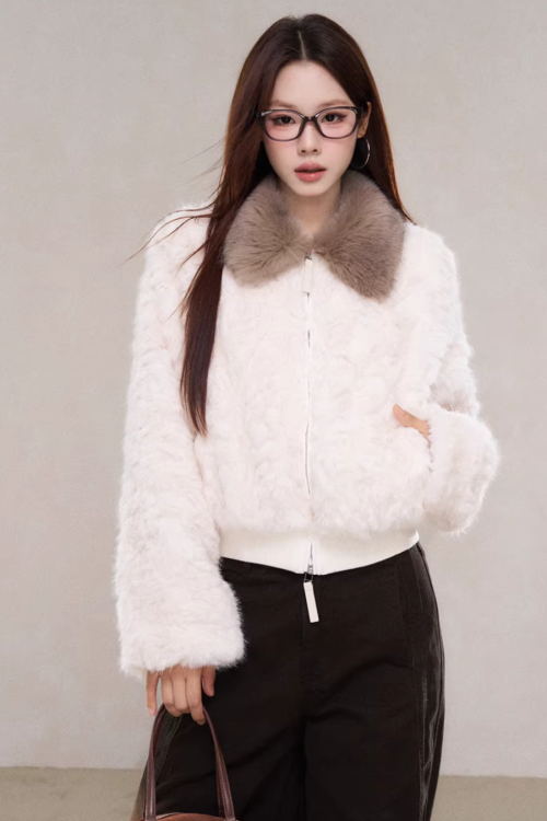 Faux Fur Fluffy Jacket