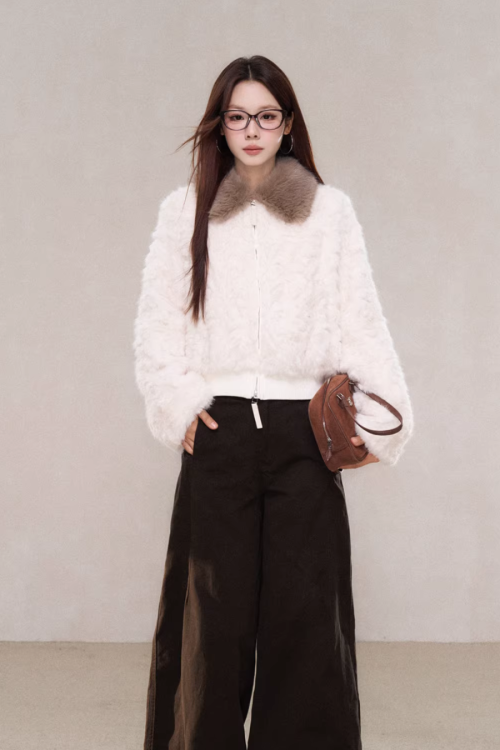 Faux Fur Fluffy Jacket