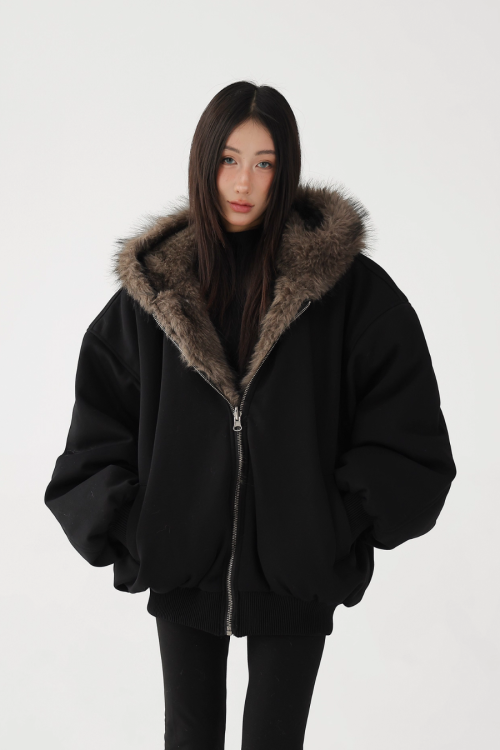 Faux Fur Reversible Blouson