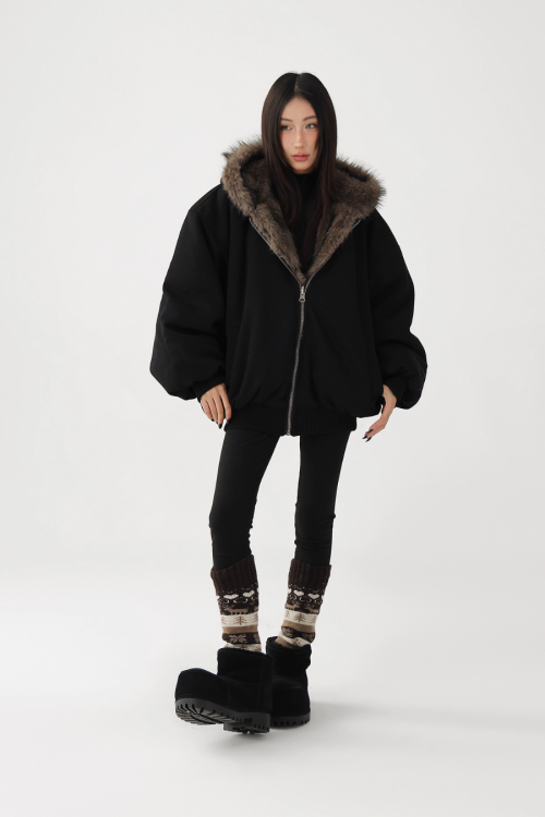 Faux Fur Reversible Blouson
