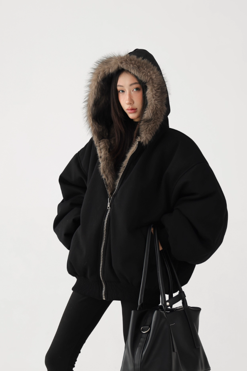 Faux Fur Reversible Blouson