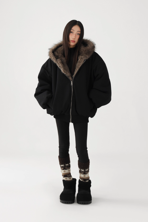 Faux Fur Reversible Blouson